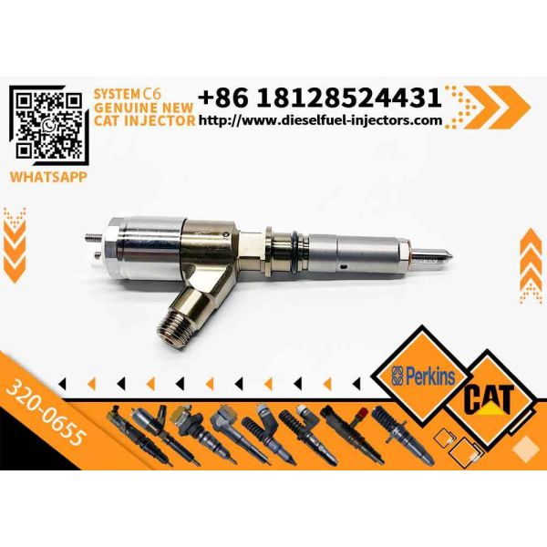 For CAT Common Rail Fuel Injector 320-0655 10R-7674 10R7674 3200655 2645A751 for Caterpillar C6.6 Excavator 320d