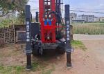 Rubber Crawler Mounted Drill Rig St 180 Portable Pneumatic Farm Equipment
