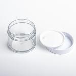 100ml Cream Packaging Jar 71mm Diameter Screen Printing With Easy Open Cap