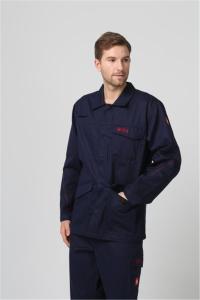 China 350gsm Molten Metal Protective Clothing Fire Proof Fr Work Jacket factory