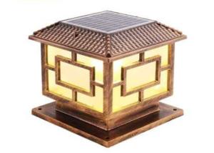 China Solar Powered Exterior LED Landscape Lighting 3W Warm White Energy Saving factory