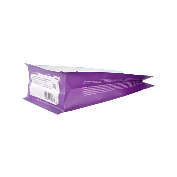 Flat Bottom Food Grade Eco Friendly Stand Up Pouches Coffee Packaging Degassing Valve