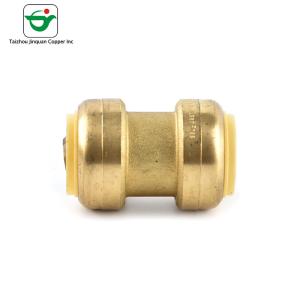 China NBR Sealed 1&quot;×1'' Push Fit Pipe Fittings Pipe Reducing Coupling factory