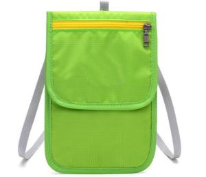 China Hanging Neck Promotional Nylon Wallets , Personalized Passport Holder Wallets factory