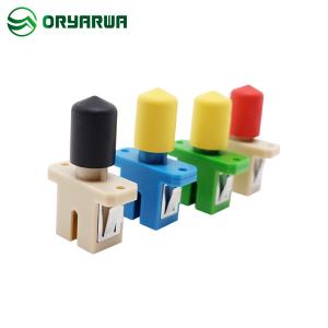 China SC To ST Fiber Optic Hybrid Adapter For FTTH Meeting IEC613000 factory