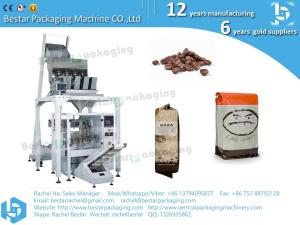 China Foshan Bestar roasted coffee bean packing machine VFFS type factory