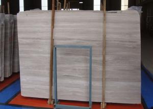 China China Perlino Bian Guizhou White Serpeggiante Wood Line Wooden Vein Silver Beige Dark Grey White Marble stone slab tiles factory