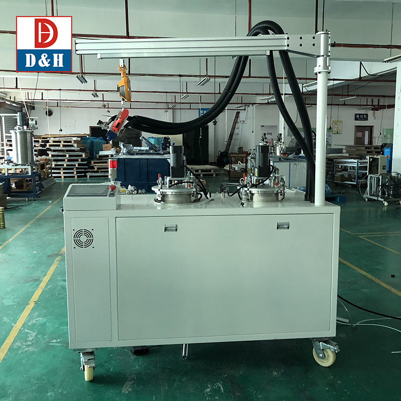 accuracy Gluing Machine for 2 Component Mixing Glue Dispenser Manual Pressure Barrel