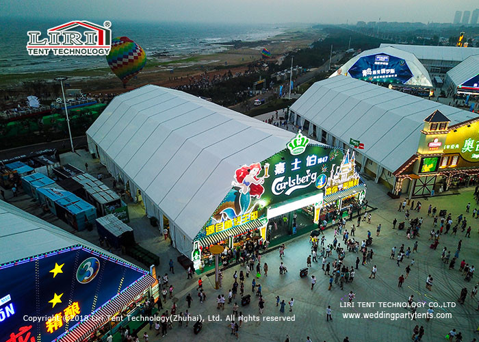 Big Holiday Aluminum PVC Tsingtao Beer Festival Event Tent With 5 Years Warranty