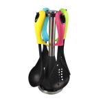Compact and Sustainable Nylon Kitchen Utensil Set for Eco-Friendly Cooking