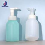 PE Mousse Pump Bottle 400ml / 13.53oz Pump Bottle Dispenser For Wash Facial