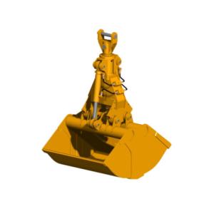 China 1.2m3 Clamshell Bucket In Conjunction Grabbing Loading Bulk Materials factory