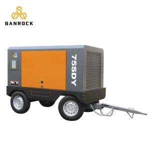 China 221KW Diesel Screw Air Compressor Machine High Pressure Water Well Screw Air Compressor factory