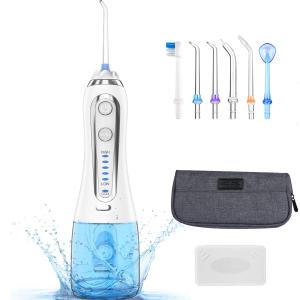 China Rechargeable Ultrasonic Water Flosser Electric 1200-1400 Times/Min factory