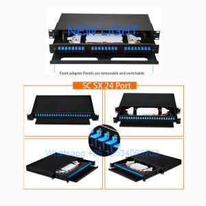 Rack Mount Multimode Fiber Optic Patch Panel