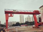 Workshop Outdoor L Type Single Girder Gantry Crane Rail Mounted