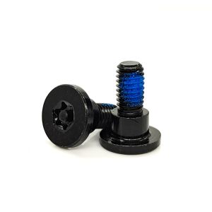 Black Zinc Plated Torx TR40 Security Screw – Anti-Tamper Pin & Nylon Precoat