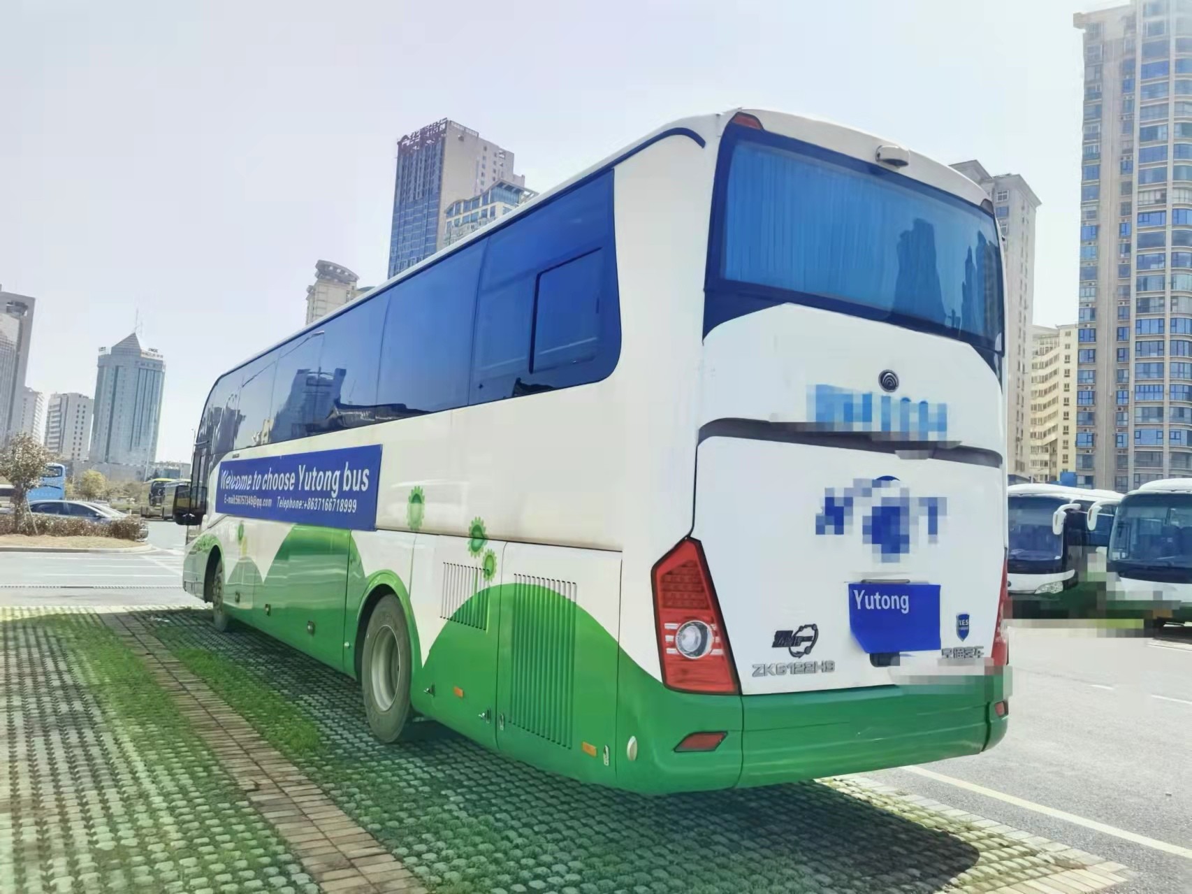 55seats Used Yutong Coach Sprinter Bus ZK6127 Used Buses