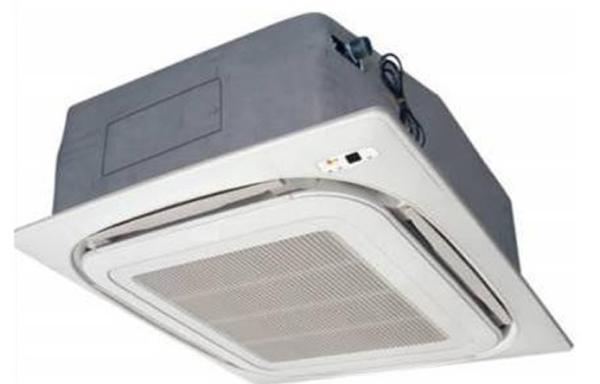 Cassette Hybrid Solar Air Conditioner , Rotary Compressors DC Air Conditioner