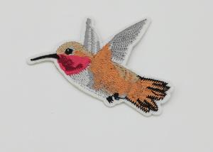China Bird Sew On Patches For Clothes , Beautiful Iron On Appliques Customized Color factory