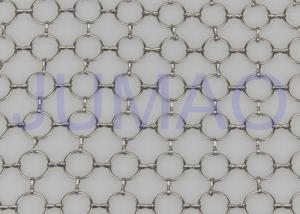 China Mildew Proof Stainless Steel Ring Mesh Light Diffusing For Balcony / Window factory