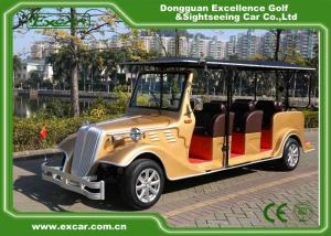 China Golden 6 Person Electric Classic Cars 48V Trojan Battery Retro Golf Cart factory