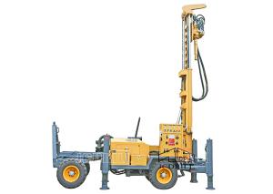 China Dth Diesel Engine Portable Water Well Drilling Rig Full Hydraulic Borehole factory