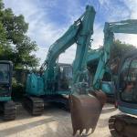 Secondhand Digger Machinery Original Hydraulic Cylinder Kobelco Excavator SK125