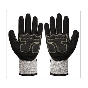 China Cut Resistant Mechanics Vibration Protection Gloves For Construction factory