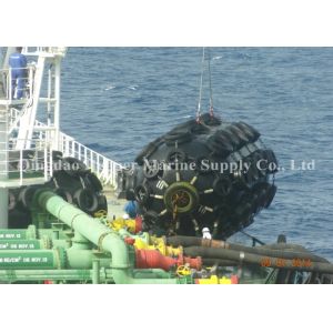 LNG Carrier Large Yacht Fenders , Multifunction Inflatable Marine Fenders