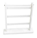 Three Bar Necklace Display Rack , Jewellery Racks Stands Storaging 18 Pairs