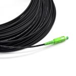 Outdoor Fiber Corning 5.0mm FTTH Drop Cable Mini SC APC