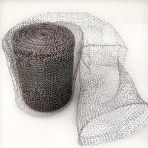 China Knitted Stainless Steel Wire Mesh Roll For Liquid Filtration factory