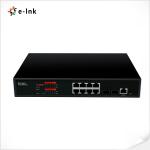 ROHS 8 Port SFP Network Managed Optical Fiber Converter Switch 10/100/1000T