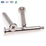 M4 Shoulder Long Bolt Stainless Steel Cross Groove Flat Head Bolt Custom
