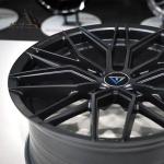 China Manufacture Felgen Matt Black 18x8 PCD5x114.3 Alloy Rims Wheel Passenger