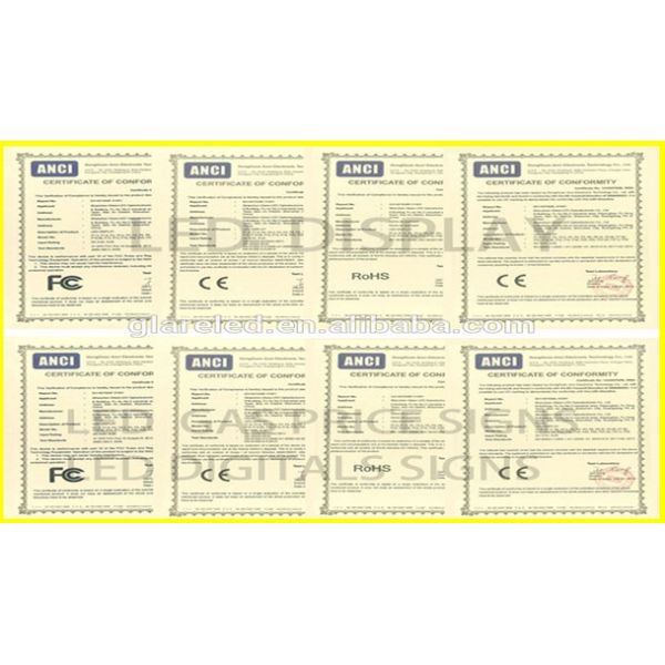 Portable IP65 Waterproof VMS LED Display with 6500-15000cd/m2 Brightness and 100,000 Hours Lifespan