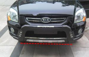 China KIA Sportage 2007 Front Car Bumper Guard , ABS Painting Custom Bumper Protector factory
