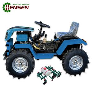 China 4WD Gasoline Multi Purpose Small Tractor With Mulching Machine factory