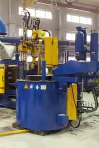 China Industrial Aluminum Melting Aluminum Holding Furnace Double Insulation Layer 500KG factory