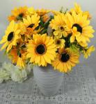 Decorative Plastic Sunflower Artificial Decoration Sunflower
