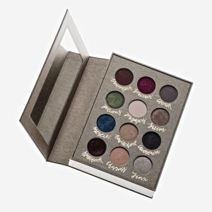 China 12 Shades Magnetic Cosmetic Eyeshadow Palette With Mirror on sale