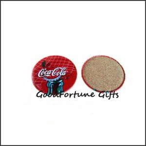 China Promotion customed tin cork coaster cup pads gift supplier printed logo factory