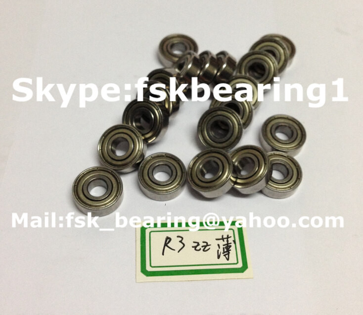 R3/R3ZZ/ R3 2RS Miniature Deep Groove Ball Bearing Inch Size Non - standard
