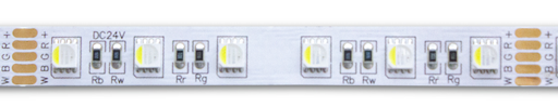 Muti Color DC 12 / 24V 5050 SMD RGB Flexible LED Strip Lights