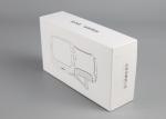 White Paper Printed Packaging Boxes Laminated 75GSM Paper WIth Matte Finish