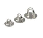 Galvanized Stainless Steel Round Eye Plate For Door Clasp And Wall Mount Hanging