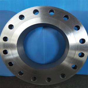 China DN200 8 Inch PN10 Steel Plate Flanges Carbon Steel S235JR Stainless Steel Backing Flange factory