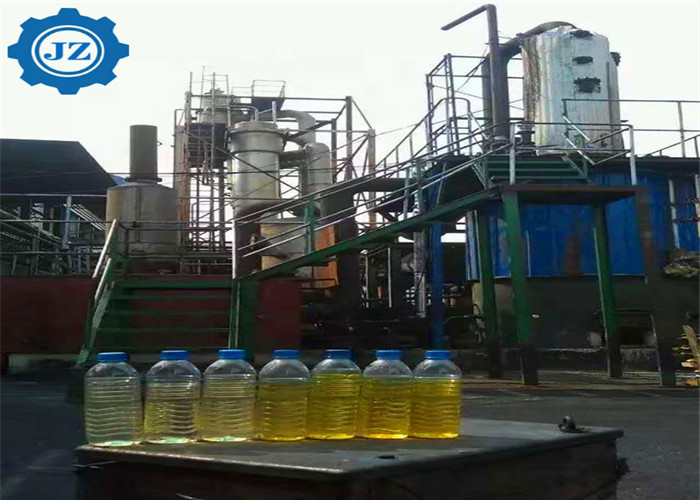 85% High Output 20T Per Day 20PTD Waste Engine Oil To Diesel Distillation Plant