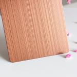 304 Stainless Steel Hairline Sheet 316 Brushed Stainless Steel Plate For